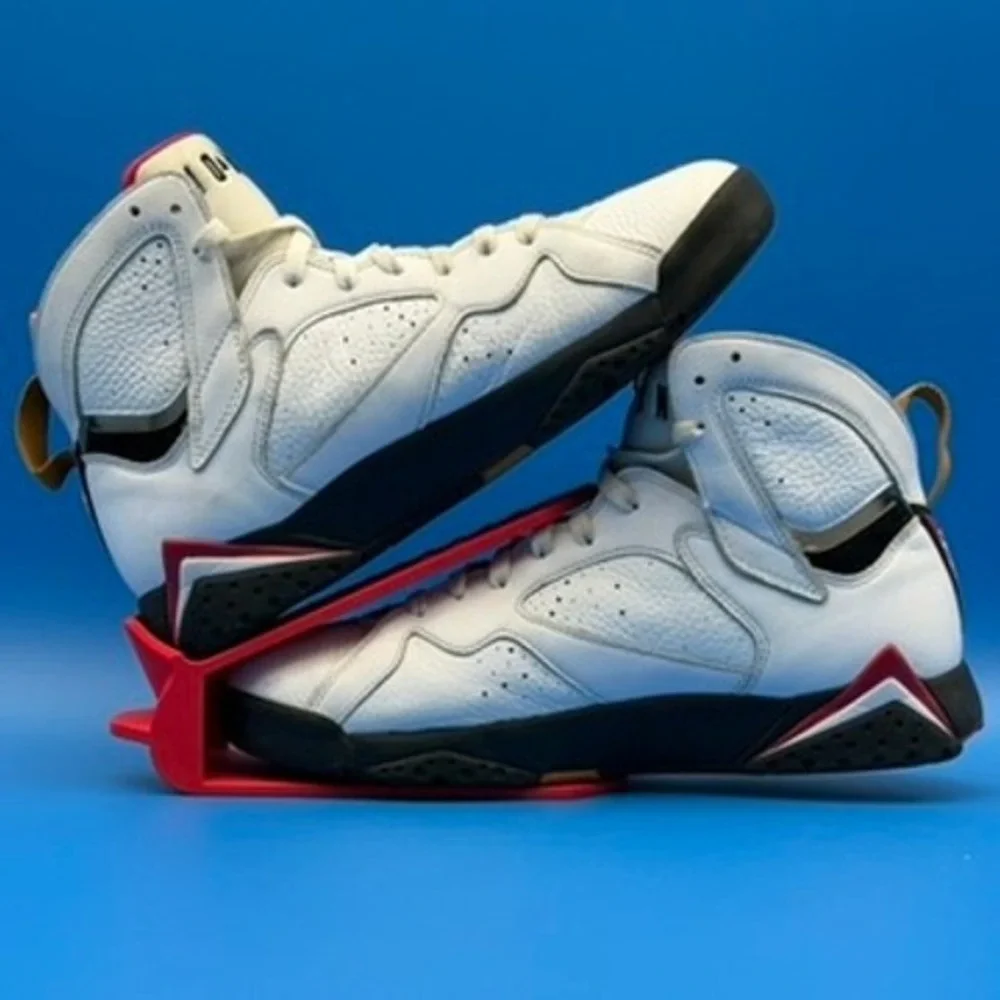 Jordan 7 Retro Cardinal White Red Gold CU9307-106 Size 10.5 12W